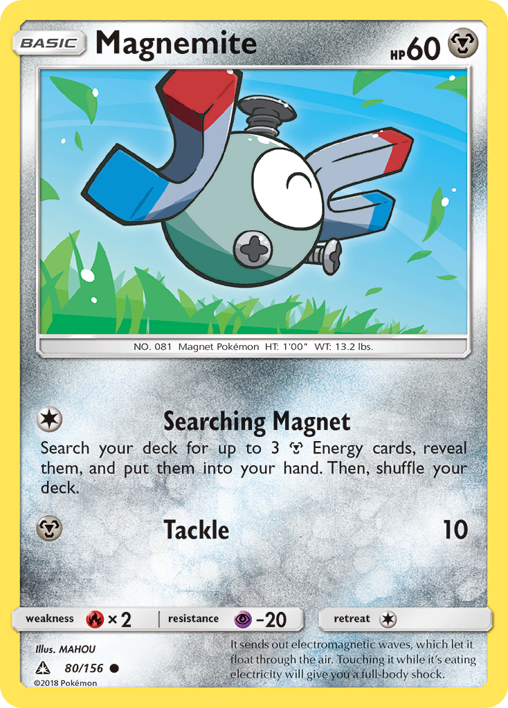 Magnemite (80/156) [Sun & Moon: Ultra Prism] | Exor Games Dartmouth