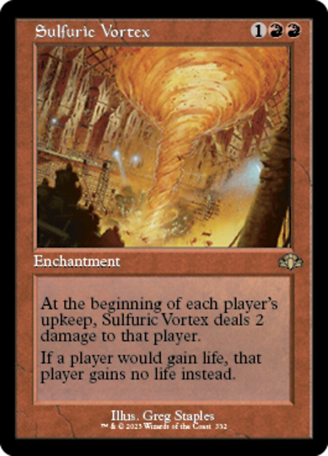 Sulfuric Vortex (Retro) [Dominaria Remastered] | Exor Games Dartmouth