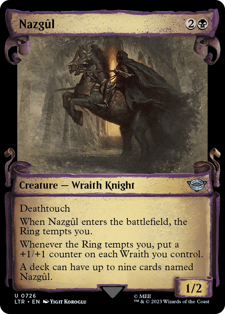 Nazgul (0726) [The Lord of the Rings: Tales of Middle-Earth Showcase Scrolls] | Exor Games Dartmouth