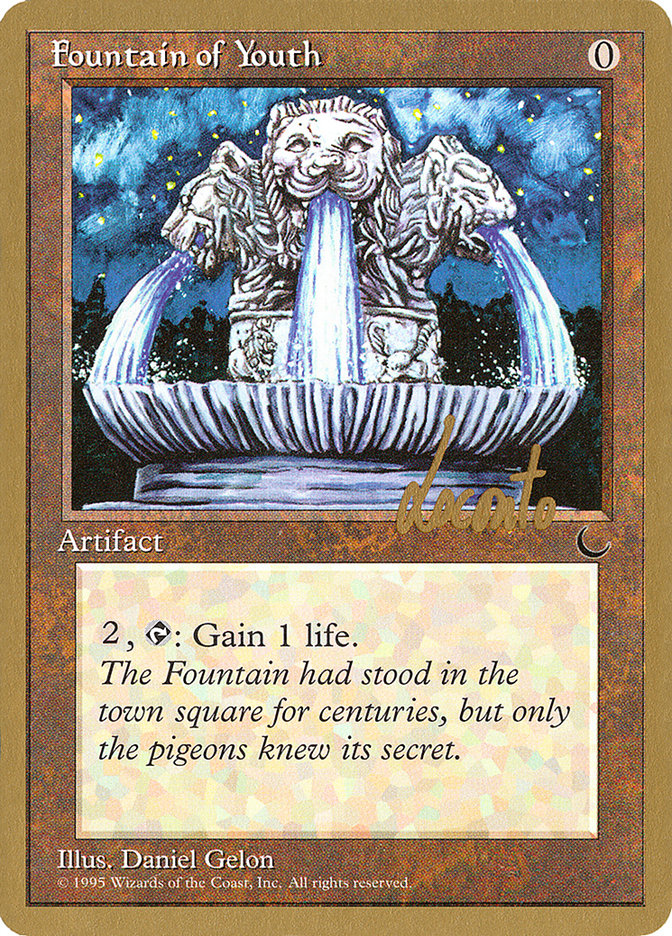 Fountain of Youth (Michael Loconto) [Pro Tour Collector Set] | Exor Games Dartmouth