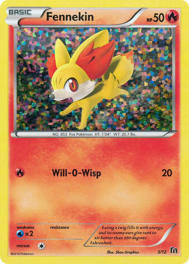 Fennekin (3/12) [McDonald's Promos: 2014 Collection] | Exor Games Dartmouth