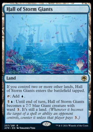 Hall of Storm Giants (Promo Pack) [Dungeons & Dragons: Adventures in the Forgotten Realms Promos] | Exor Games Dartmouth