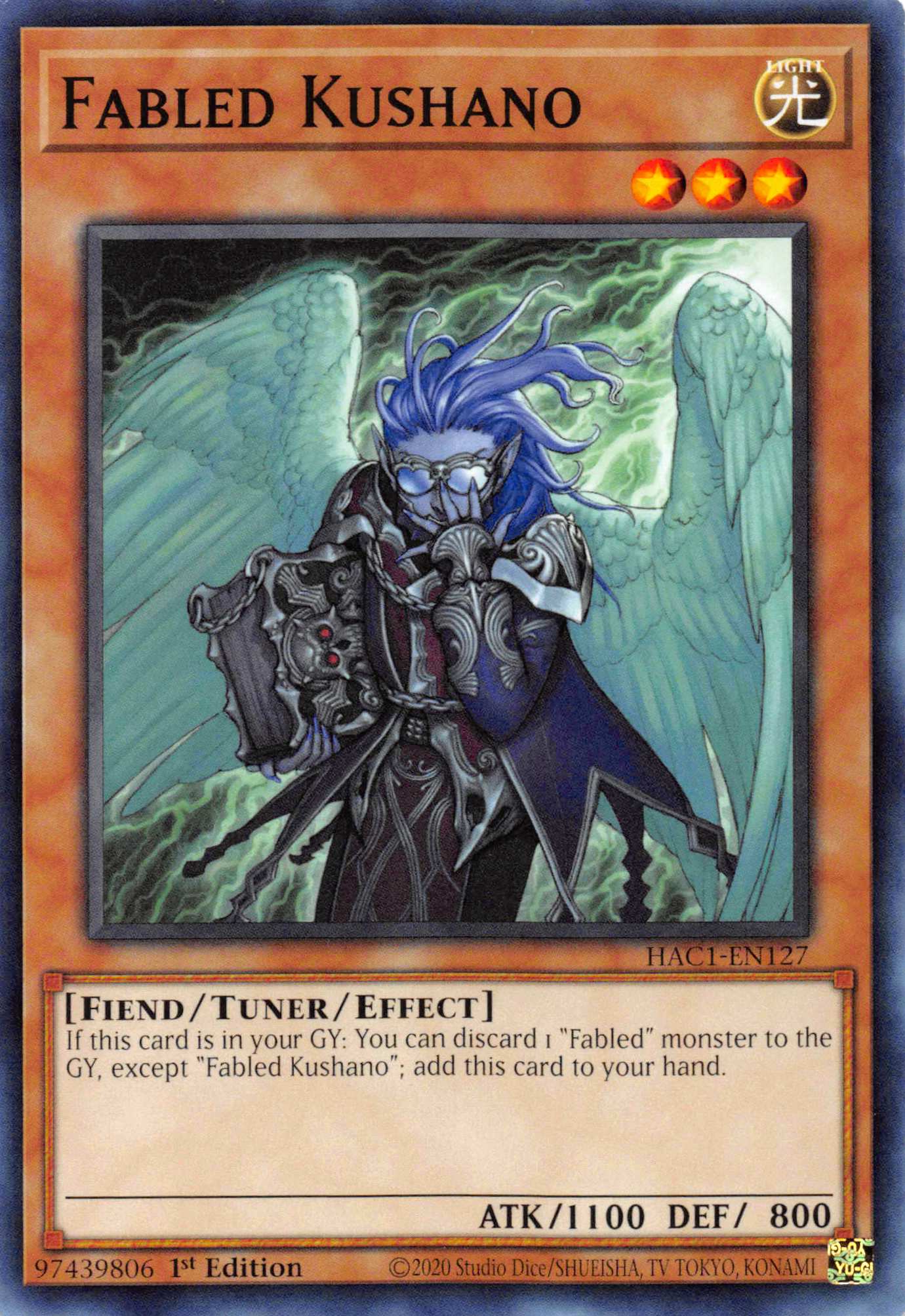 Fabled Kushano [HAC1-EN127] Common | Exor Games Dartmouth