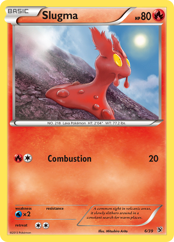 Slugma (6/39) [XY: Kalos Starter Set] | Exor Games Dartmouth