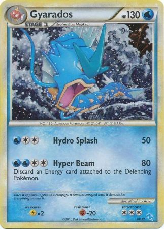 Gyarados (30/30) [HeartGold & SoulSilver: Trainer Kit - Gyarados] | Exor Games Dartmouth