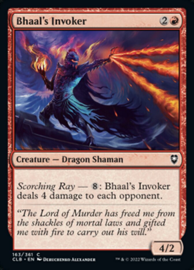 Bhaal's Invoker [Commander Legends: Battle for Baldur's Gate] | Exor Games Dartmouth