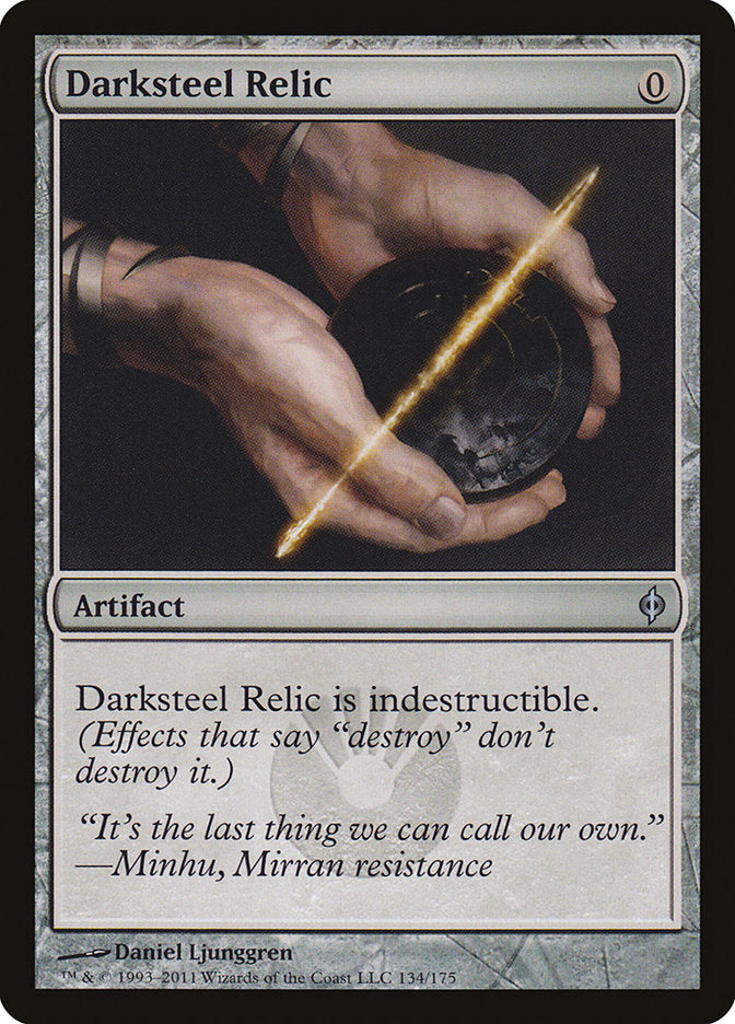 Darksteel Relic [New Phyrexia] | Exor Games Dartmouth