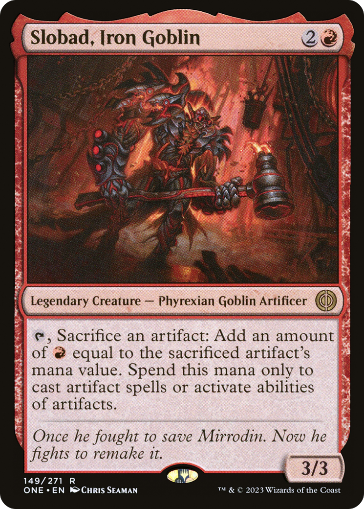 Slobad, Iron Goblin [Phyrexia: All Will Be One] | Exor Games Dartmouth