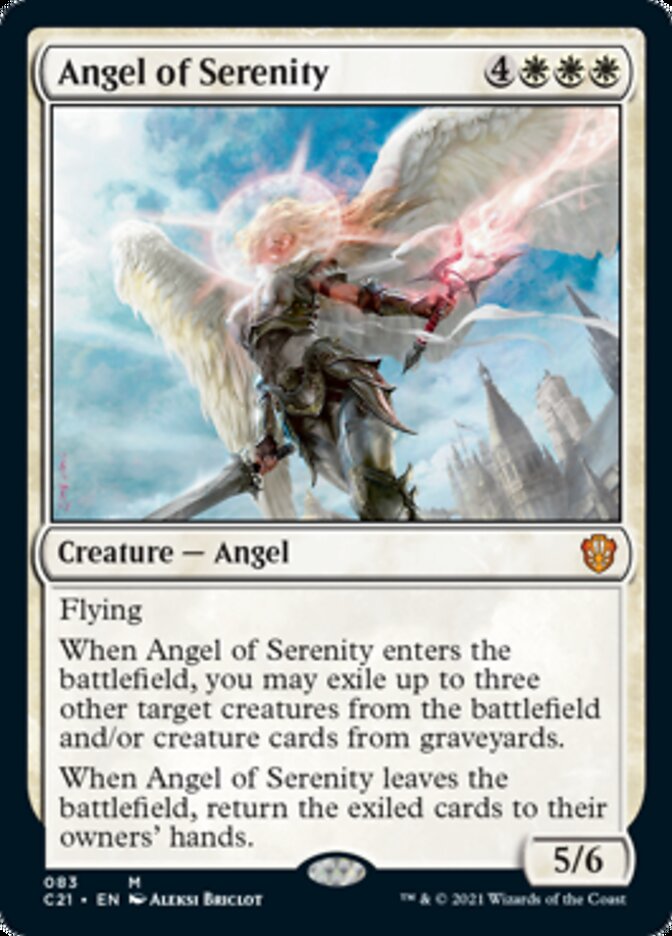 Angel of Serenity [Commander 2021] | Exor Games Dartmouth