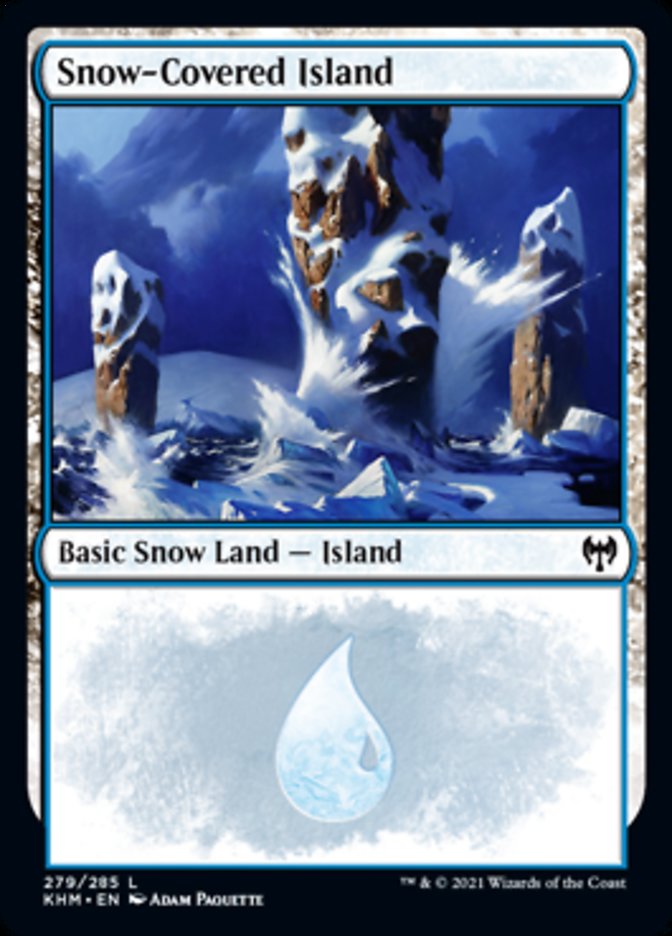 Snow-Covered Island (279) [Kaldheim] | Exor Games Dartmouth