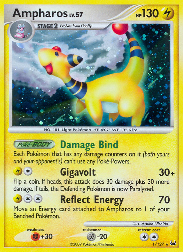 Ampharos (1/127) [Platinum: Base Set] | Exor Games Dartmouth