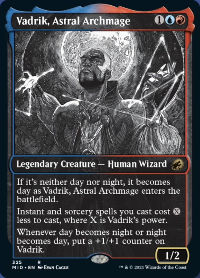 Vadrik, Astral Archmage (Showcase Eternal Night) [Innistrad: Midnight Hunt] | Exor Games Dartmouth