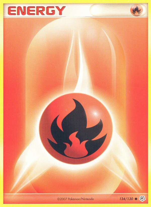 Fire Energy (124/130) [Diamond & Pearl: Base Set] | Exor Games Dartmouth