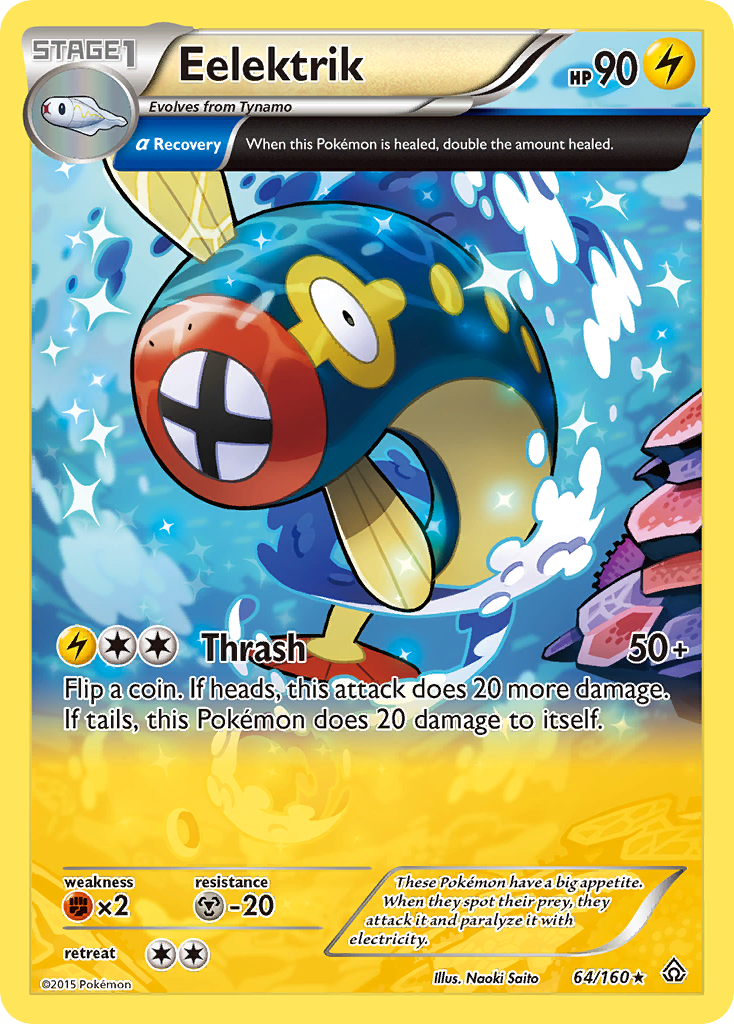 Eelektrik (64/160) [XY: Primal Clash] | Exor Games Dartmouth