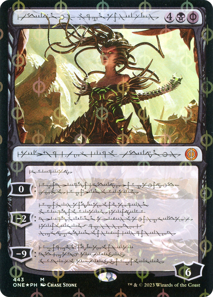 Vraska, Betrayal's Sting (Phyrexian Step-and-Compleat Foil) [Phyrexia: All Will Be One] | Exor Games Dartmouth