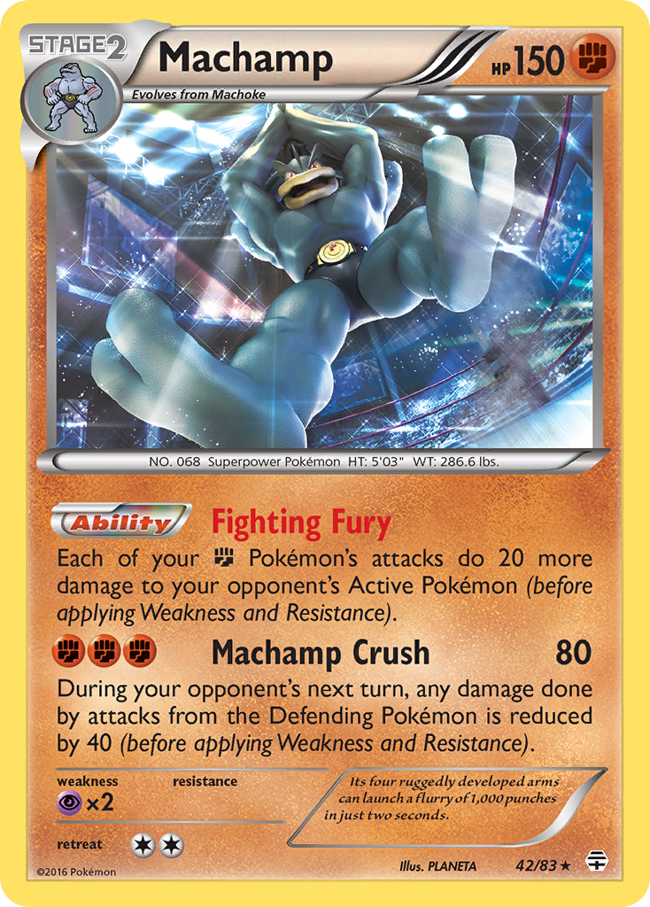 Machamp (42/83) [XY: Generations] | Exor Games Dartmouth