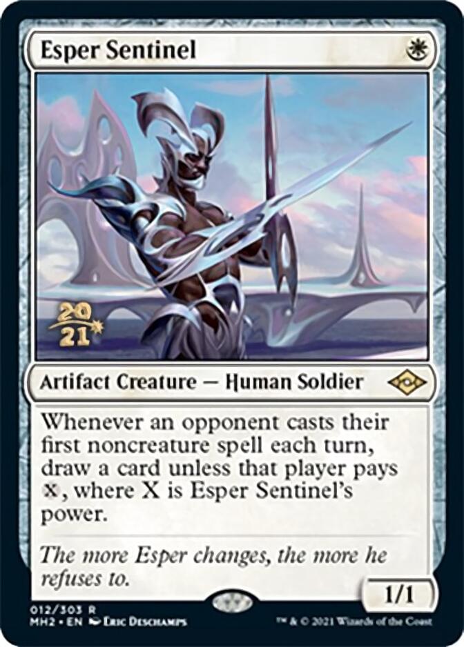 Esper Sentinel [Modern Horizons 2 Prerelease Promos] | Exor Games Dartmouth