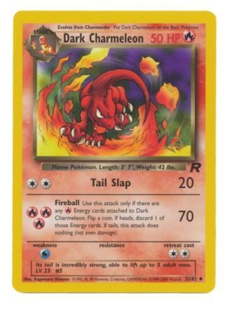 Dark Charmeleon (32/82) (W Stamped Promo) [Team Rocket Unlimited] | Exor Games Dartmouth