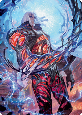 Tezzeret, Betrayer of Flesh Art Card [Kamigawa: Neon Dynasty Art Series] | Exor Games Dartmouth