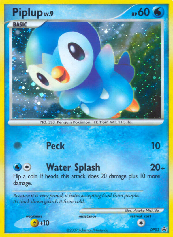 Piplup (DP03) [Diamond & Pearl: Black Star Promos] | Exor Games Dartmouth