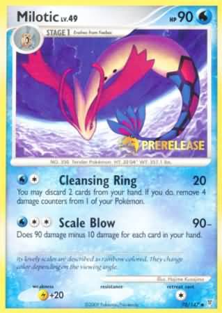 Milotic (70/147) (Prerelease Promo) [Nintendo: Black Star Promos] | Exor Games Dartmouth