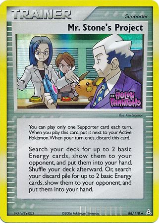 Mr. Stone's Project (88/110) (Stamped) [EX: Holon Phantoms] | Exor Games Dartmouth