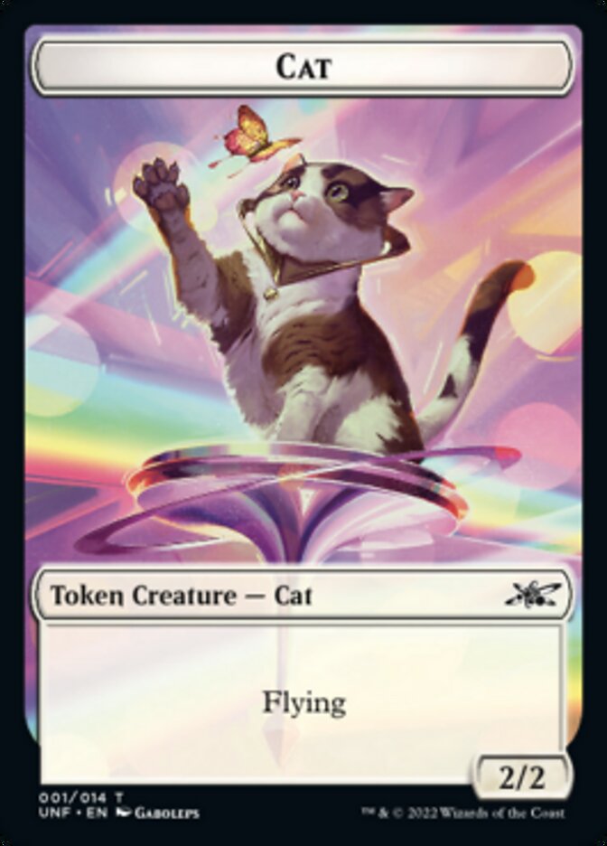 Cat Token [Unfinity Tokens] | Exor Games Dartmouth