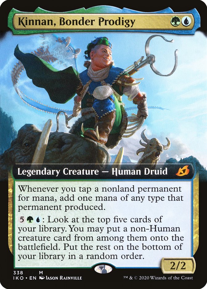 Kinnan, Bonder Prodigy (Extended Art) [Ikoria: Lair of Behemoths] | Exor Games Dartmouth