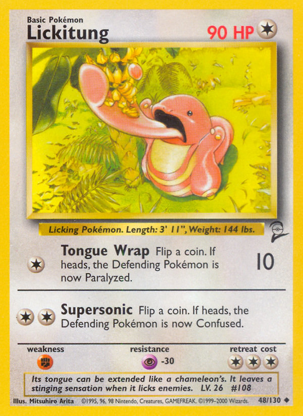 Lickitung (48/130) [Base Set 2] | Exor Games Dartmouth