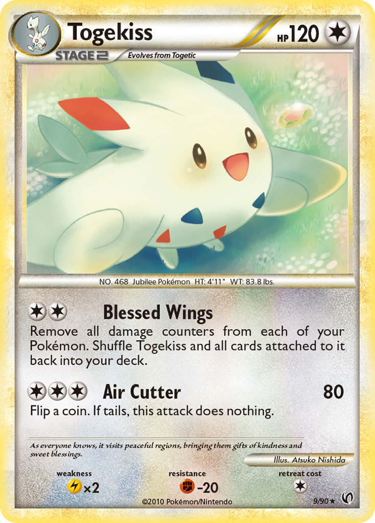 Togekiss (9/90) [HeartGold & SoulSilver: Undaunted] | Exor Games Dartmouth