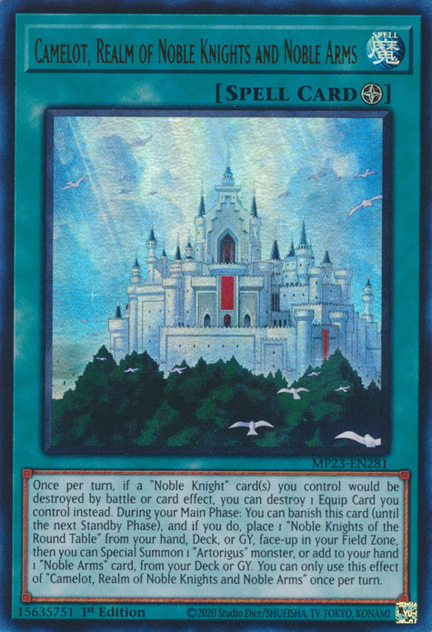 Camelot, Realm of Noble Knights and Noble Arms [MP23-EN281] Ultra Rare | Exor Games Dartmouth