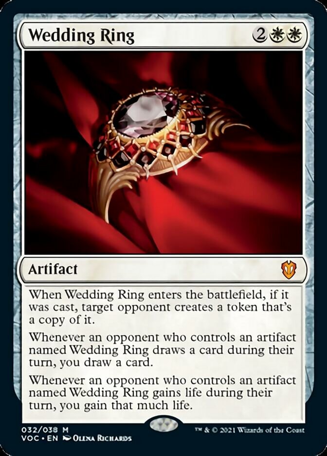 Wedding Ring [Innistrad: Crimson Vow Commander] | Exor Games Dartmouth