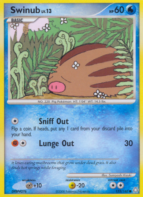 Swinub (123/146) [Diamond & Pearl: Legends Awakened] | Exor Games Dartmouth