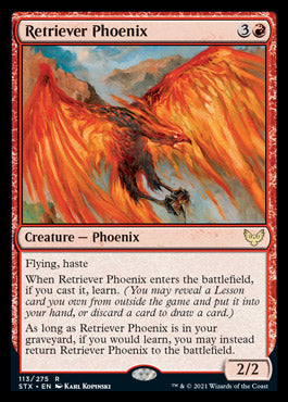 Retriever Phoenix [Strixhaven: School of Mages] | Exor Games Dartmouth