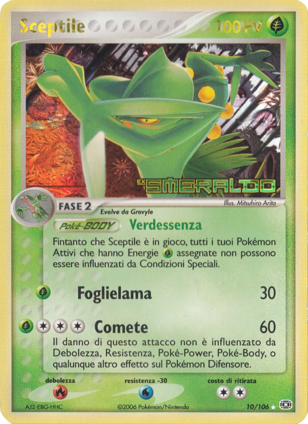 Sceptile (10/106) (Stamped) [EX: Emerald] | Exor Games Dartmouth