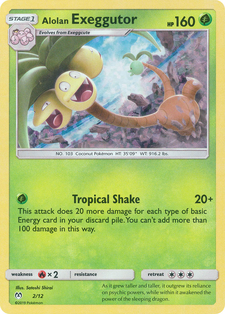 Alolan Exeggutor (2/12) [McDonald's Promos: 2019 Collection] | Exor Games Dartmouth