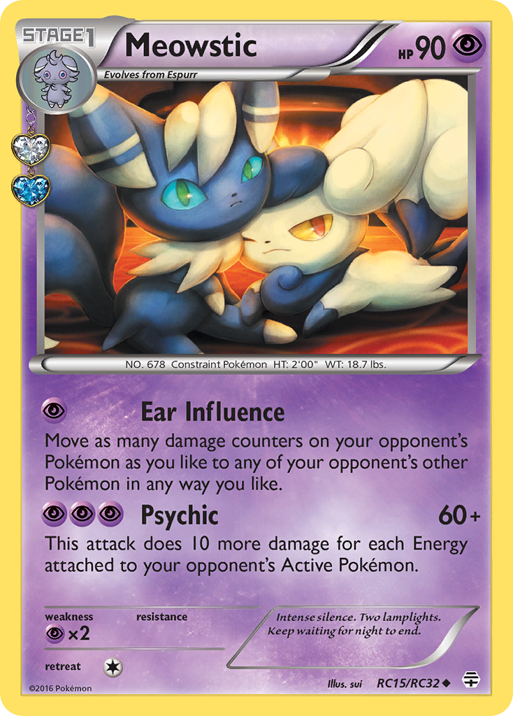 Meowstic (RC15/RC32) [XY: Generations] | Exor Games Dartmouth