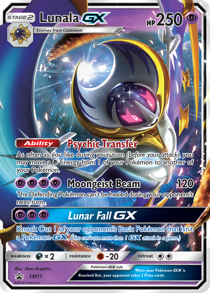 Lunala GX (SM17) [Sun & Moon: Black Star Promos] | Exor Games Dartmouth