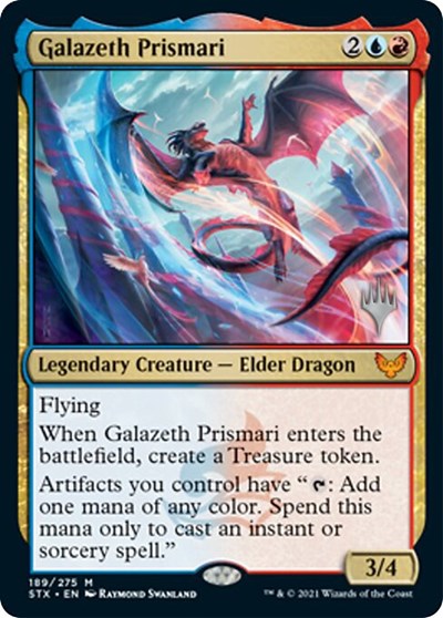 Galazeth Prismari (Promo Pack) [Strixhaven: School of Mages Promos] | Exor Games Dartmouth