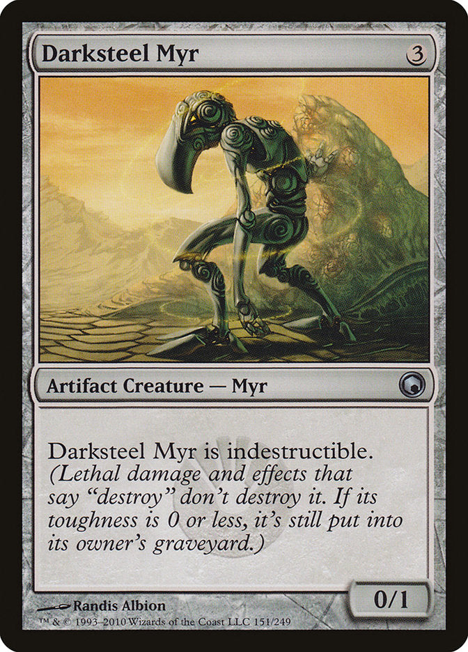 Darksteel Myr [Scars of Mirrodin] | Exor Games Dartmouth