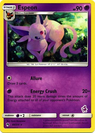 Espeon (89/214) (Mewtwo Deck) [Battle Academy 2020] | Exor Games Dartmouth