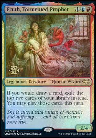 Eruth, Tormented Prophet [Innistrad: Crimson Vow Prerelease Promos] | Exor Games Dartmouth