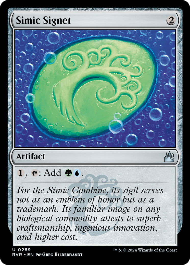 Simic Signet [Ravnica Remastered] | Exor Games Dartmouth