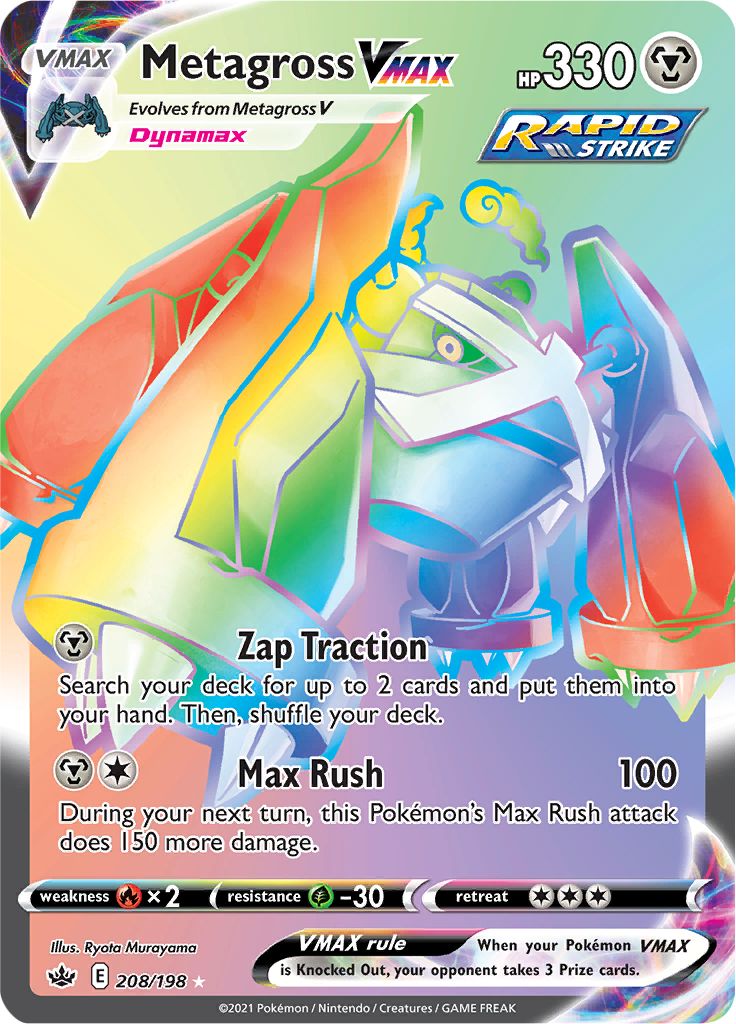 Metagross VMAX (208/198) [Sword & Shield: Chilling Reign] | Exor Games Dartmouth