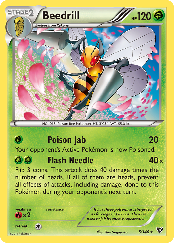 Beedrill (5/146) [XY: Base Set] | Exor Games Dartmouth