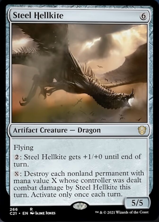 Steel Hellkite [Commander 2021] | Exor Games Dartmouth