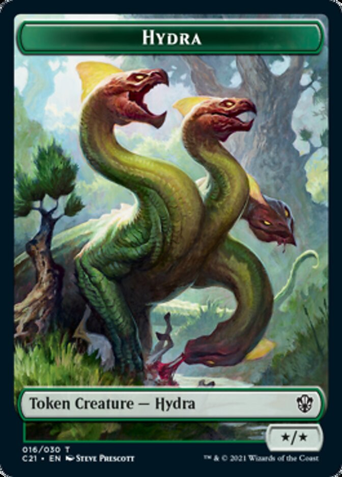 Hydra // Boar Token [Commander 2021 Tokens] | Exor Games Dartmouth