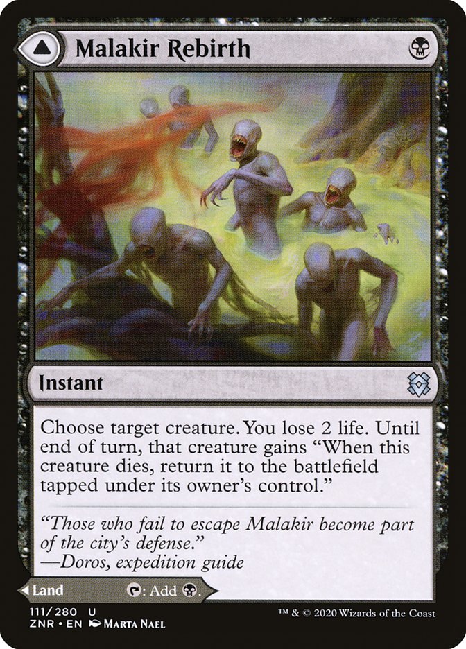 Malakir Rebirth // Malakir Mire [Zendikar Rising] | Exor Games Dartmouth