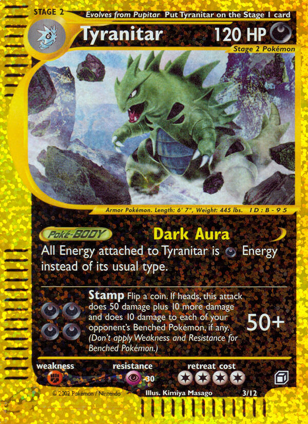 Tyranitar (3/12) [Box Topper] | Exor Games Dartmouth