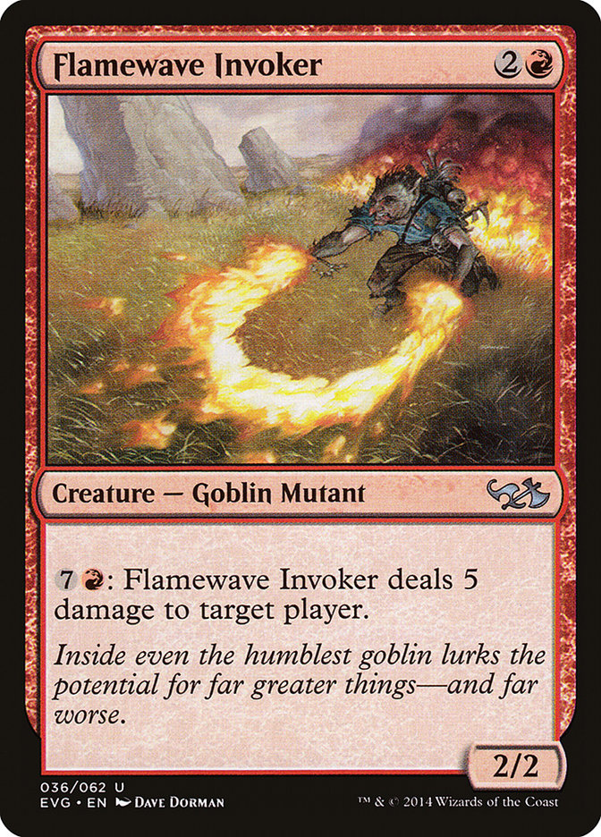 Flamewave Invoker (Elves vs. Goblins) [Duel Decks Anthology] | Exor Games Dartmouth